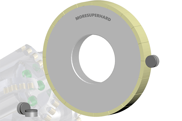 cylindrical grinding wheel for pdc cutter